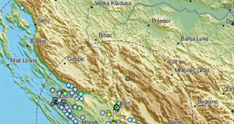 Tlo se ponovno zatreslo - potres jačine 3,9 po Richteru noćas uznemirio dio Dalmacije