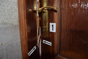 Provalnik označavao stanove kako bi provjerio jesu li stanari kod kuće