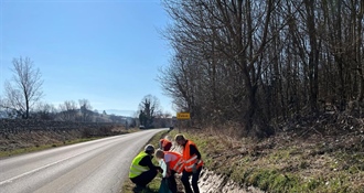 JU Zagorje zeleno: Pazi žaba – Na cesti niste sami, na cesti smo i mi životinje