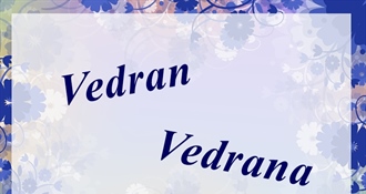 Imendan danas slave Vedran i Vedrana – čestitajte im!