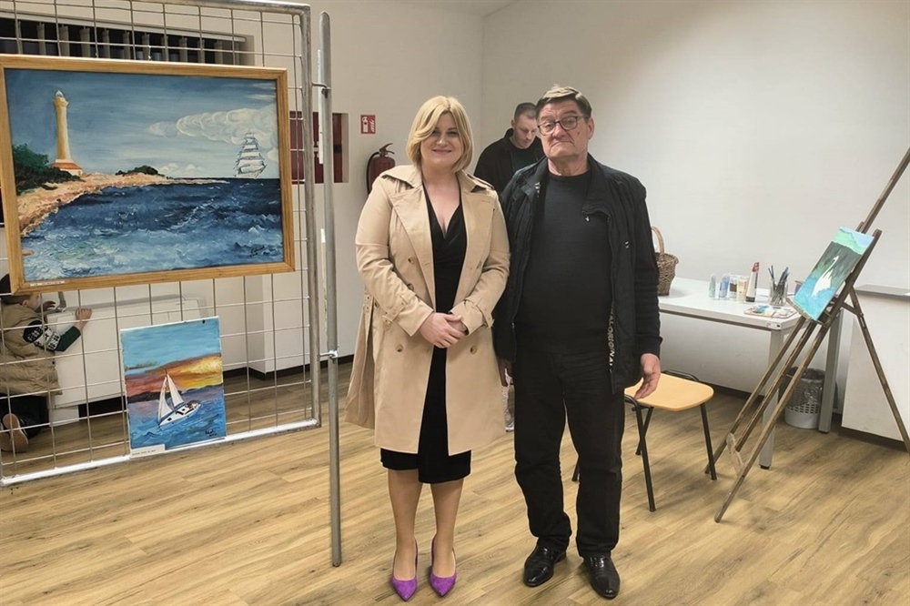 U Konjščini otvorena izložba "Za svakog po nešto" umjetnika Božidara Roksandića