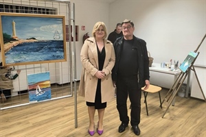 U Konjščini otvorena izložba "Za svakog po nešto" umjetnika Božidara Roksandića