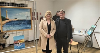 U Konjščini otvorena izložba "Za svakog po nešto" umjetnika Božidara Roksandića