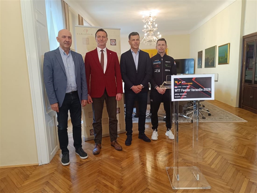 Vrhunski stolni tenis stiže u Varaždin: počinje WTT Feeder turnir