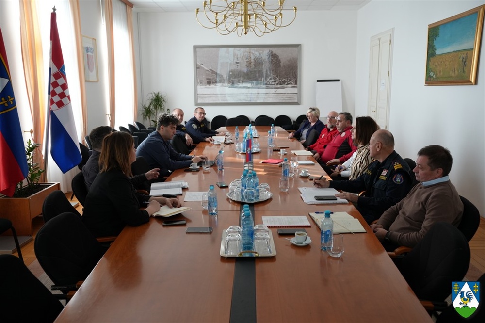 Stožer civilne zaštite Koprivničko-križevačke županije sastao se na temu organizacije Tehničkog zbora