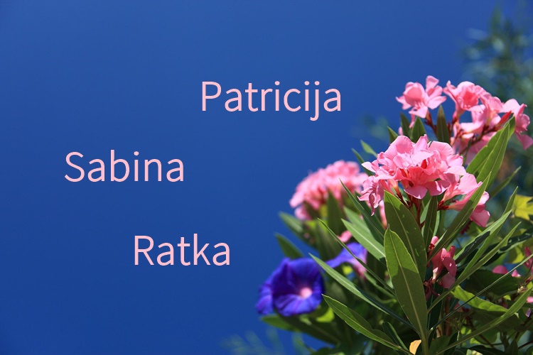 Današnje slavljenice su Patricija, Sabina i Ratka – sretan im imendan!