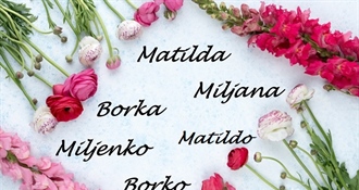 Sretan im imendan - danas slave Borka, Miljenko i Matilda