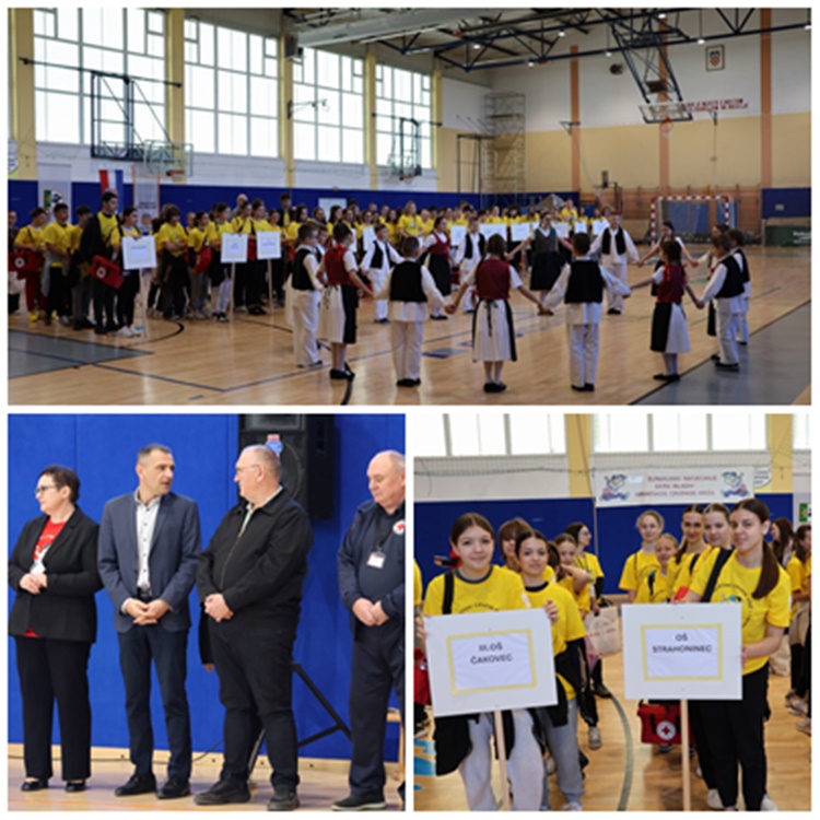 Župan Posavec otvorio županijsko natjecanje mladih Crvenog križa: "Znanje prve pomoći jednog dana može vam pomoći da nekome spasite život"