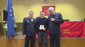 Održana skupština DVD-a Gornje Jesenje uz pregled rada i planova, načelniku Cvrtili dodijeljena zahvala za podršku radu društva