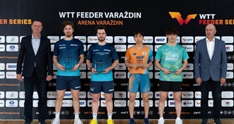 Završen Međunarodni turnir u stolnom tenisu WTT Feeder Varaždin 2026., okupio je gotovo 150 igrača