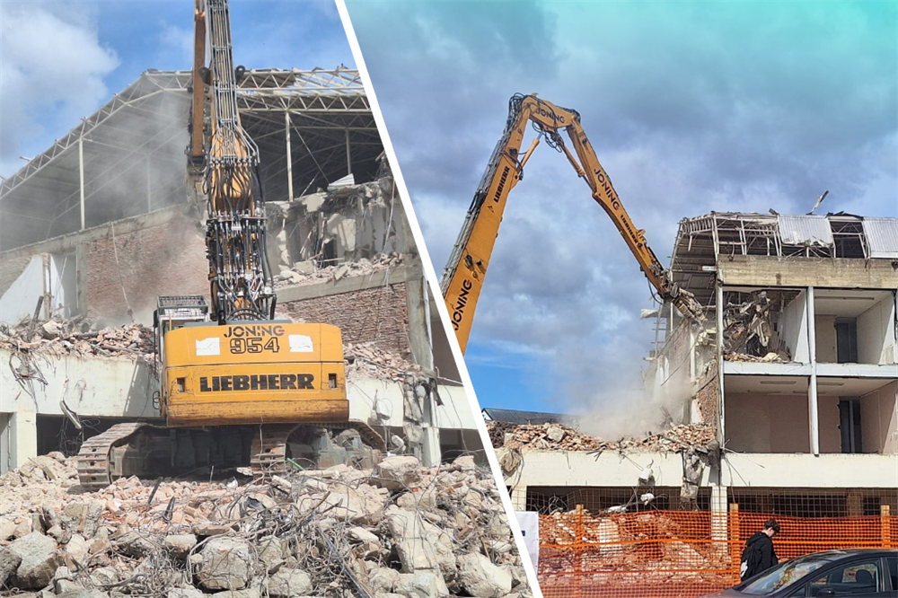 FOTO Dio zgrade već je prošlost! Radovi na zgradi varaždinskog sudu brzo napreduju