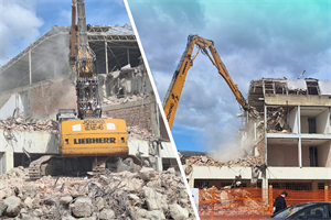 FOTO Dio zgrade već je prošlost! Radovi na zgradi varaždinskog sudu brzo napreduju