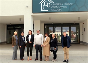 Novi Centar za odgoj i obrazovanje Čakovec kao primjer dobre prakse – gradonačelnica Cividini s načinom rada upoznala požeško-slavonsku županicu Jozić