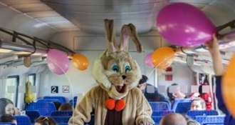 USKRSNI VLAK ZEKO EXPRESS STIŽE U ZAGORJE: Vesela vožnja za cijelu obitelj na relaciji Krapina – Zabok – Krapina