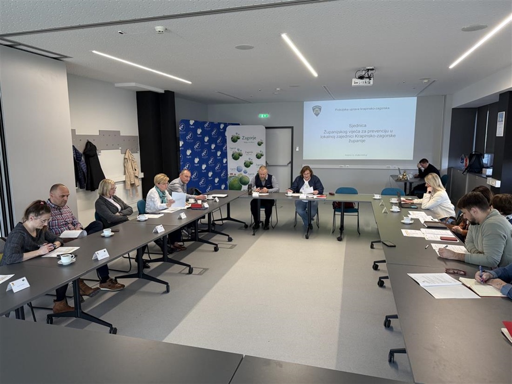 Krapinsko-zagorska županija održala sjednicu Vijeća za prevenciju - u prvom planu sigurnost djece