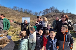 Pošumljavanje u Varaždinskim Toplicama: Vrtićarci iz Dječjeg vrtića Tratinčica učili kako se sadi drvo