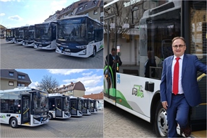 Kakav rođendanski poklon gradu! U Ludbreg stiglo pet električnih autobusa