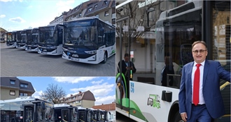 Kakav rođendanski poklon gradu! U Ludbreg stiglo pet električnih autobusa
