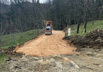 Jesenje: Započeli radovi na izgradnji biciklističke staze Strahinjčica