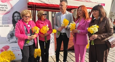 U Varaždinskoj županiji obilježen Dan narcisa: Rak dojke i dalje je najčešća vrsta karcinoma od kojeg obolijevaju žene
