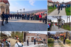 Održan sedmi župni Križni put u Mariji Bistrici: 140 vjernika hodalo 16,5 kilometara