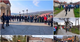 Održan sedmi župni Križni put u Mariji Bistrici: 140 vjernika hodalo 16,5 kilometara