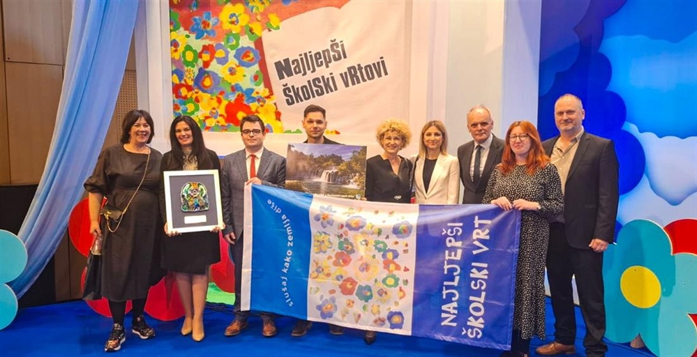 Najljepšu učionicu na otvorenom u Hrvatskoj ima Prva privatna gimnazija Varaždin