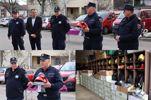 Međimurski vatrogasci bogatiji za novu opremu, župan Posavec istaknuo njihovu važnost i humanost