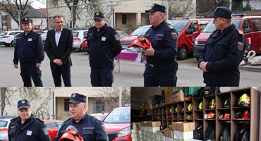 Međimurski vatrogasci bogatiji za novu opremu, župan Posavec istaknuo njihovu važnost i humanost