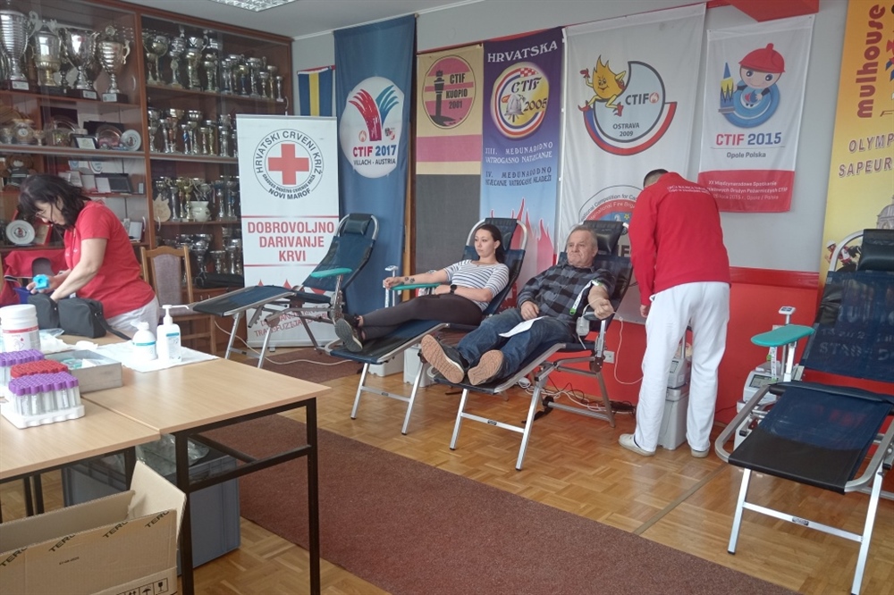 Novi Marof: U akcijama dobrovoljnoga darivanja krvi prikupljeno 87 doza