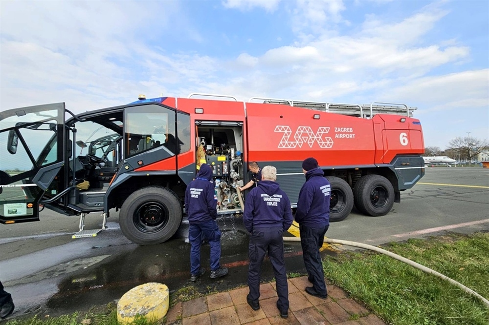 Toplički vatrogasci na novoj edukaciji - ovoga puta kod Zračne luke Franjo Tuđman