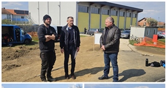 Župan Posavec obišao radove u Strahonincu - pri kraju prvi pump track poligon u Međimurju