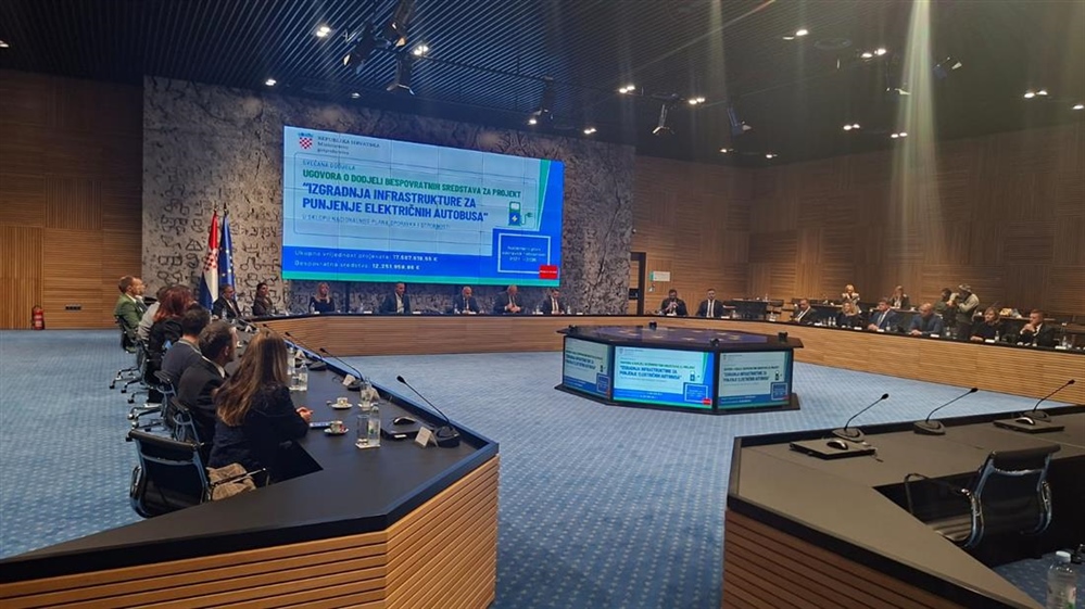 U okviru poziva „Izgradnja infrastrukture za punjenje električnih autobusa", varaždinskoj Čistoći bespovratna sredstva