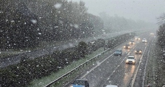 I danas promjenjivo s kišom i snijegom, uz pad temperature