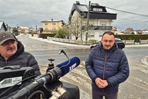 Obilazak novomarofskog područja nakon nevremena, gradonačelnik Jenkač naglasio važnost izgradnje retencija