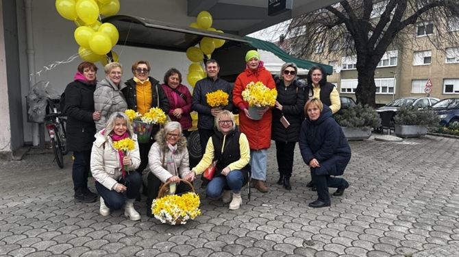 U Ludbregu održana javnozdravstvena i humanitarna akcija “Dan narcisa“ . poseban naglasak stavljen na radno otkrivanje bolesti