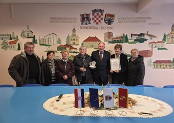 Načelnik Odak dodijelio zahvalnicu Udruzi žena "Jana" Poznanovec, dobitnicama nagrade ''Ponos Hrvatske''