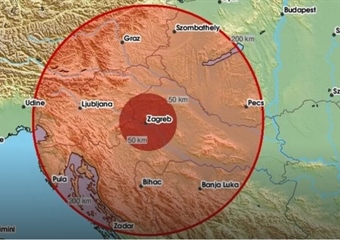 Zabilježen potres na zagrebačkom području - građani prijavljivali tutnjavu i vibracije