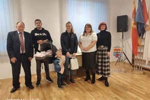 Svečani prijem novorođenih u Bedekovčini - veće naknade i podrška mladim obiteljima
