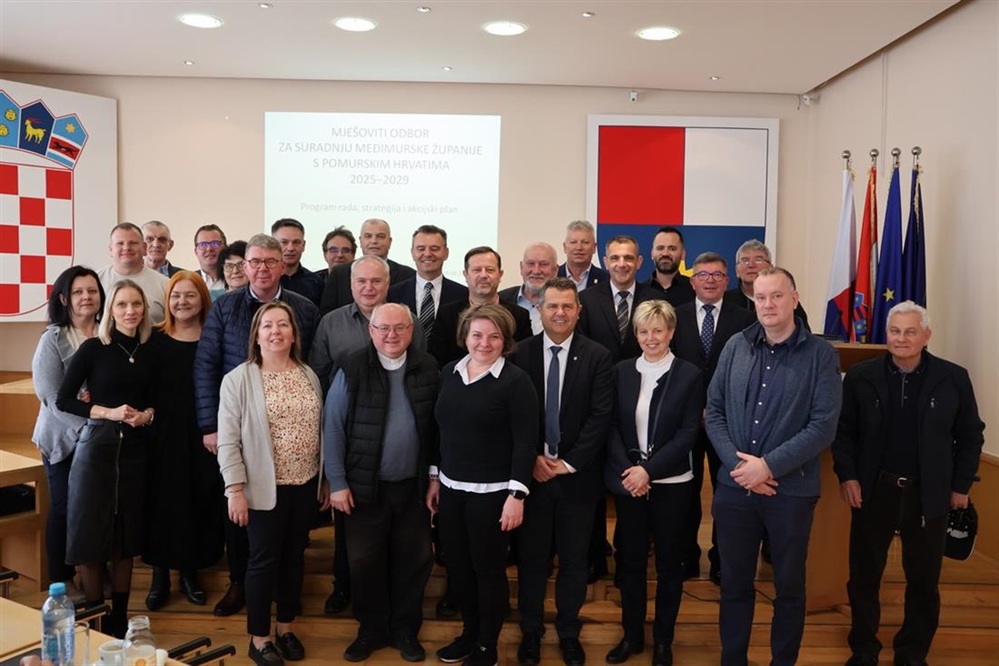 Međimurska županija jača suradnju s Hrvatima u Mađarskoj i Sloveniji - fokus na jeziku, mladima i baštini