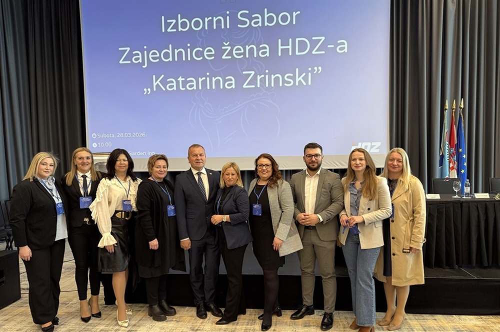 HDZ: Tri predstavnice Varaždinske županije izabrane u vodstvo „Katarine Zrinski”