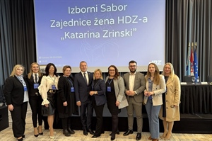 HDZ: Tri predstavnice Varaždinske županije izabrane u vodstvo „Katarine Zrinski”