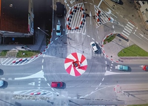 Grad Čakovec o “postavljanju plastike i farbanju“ novog kružnog raskrižja na križanju Kalničke i Zagrebačke ulice - u javnost se plasiraju netočne informacije