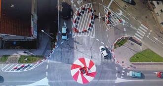 Grad Čakovec o “postavljanju plastike i farbanju“ novog kružnog raskrižja na križanju Kalničke i Zagrebačke ulice - u javnost se plasiraju netočne informacije