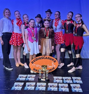Mažoretkinje DND-a Budinščina se iz Srbije vratile s pregršt medalja, ponijele i titulu najboljeg tima turnira