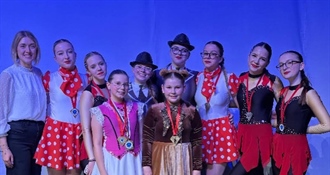 Mažoretkinje DND-a Budinščina se iz Srbije vratile s pregršt medalja, ponijele i titulu najboljeg tima turnira