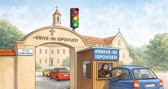 Novost u virovitičkoj župi – “drive-in ispovijed” nasmijala vjernike
