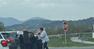 Teška prometna na cesti Zabok-Začretje:  Četvero ozlijeđenih