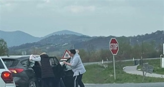Teške prometne nesreće u Turnišću i Štrucljevu - petero ozlijeđenih, među njima i dijete