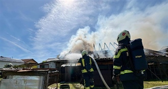 Vatrogasci opet imali posla: gorio pomoćni gospodarski objekt u Kućan Marofu